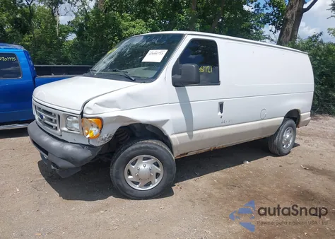 2005 Ford E-250 Commercial/Recreational из США, поврежденный, VIN 1FTNE24W35HA21662